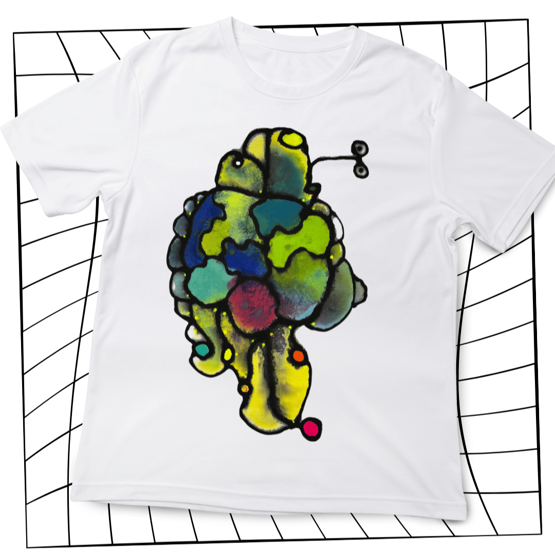 HAND PAINTED UNISEX T-SHIRT/SMALL